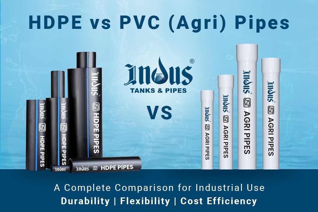 HDPE vs PVC Pipes